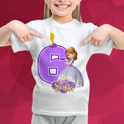 T-shirt Aniversário  Criança