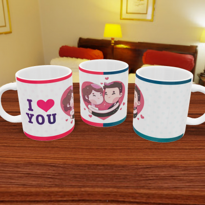 Canecas Namorados Texto e Fotos - 12 Temas