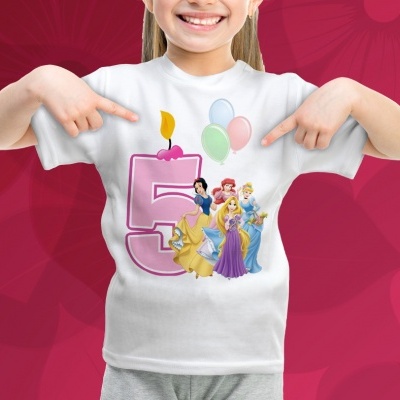 T-shirt Aniversário  Criança