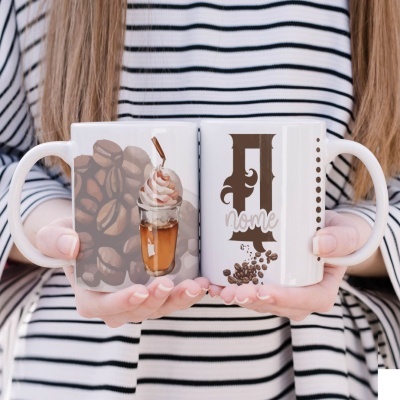 Caneca Alfabeto Café