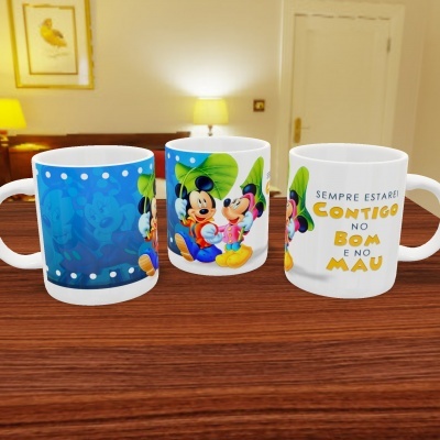 Canecas Namorados Mickey e Minnie - 12 Temas