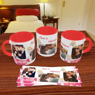 Canecas Love Collage - 9 Temas