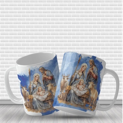 Caneca Presépio de Natal