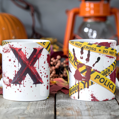 Caneca Alfabeto Hallowen