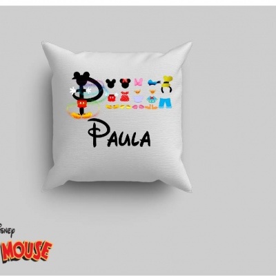 Capa de Almofada Personalizada Alfabeto Menino