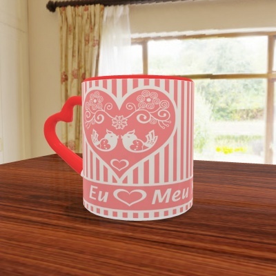 Caneca Namorados Com Foto - 18 Temas