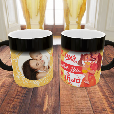 Caneca Dia da Mãe - 10 Imagens