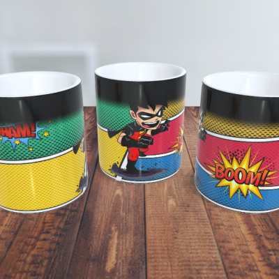 Canecas Heróis e Vilões DC