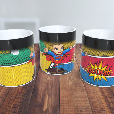 Canecas Heróis e Vilões DC