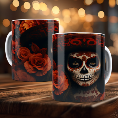 Caneca Dia dos Mortos