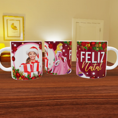 Canecas de Natal Infantil - 12 Temas