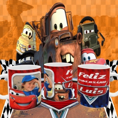 Canecas Personagens Carros