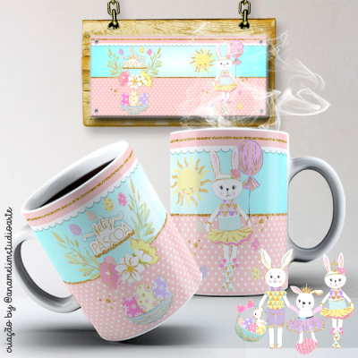 Caneca Feliz Páscoa