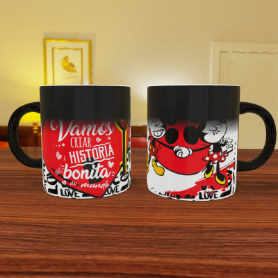 Canecas Mickey Love - 7 Temas