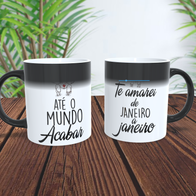 Par de Canecas Namorados Casais