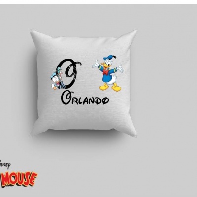 Capa de Almofada Personalizada Alfabeto Menino