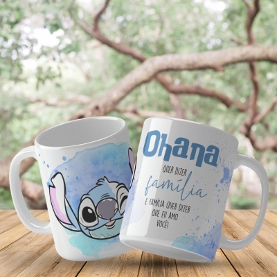 Canecas Stitch Ohana