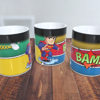 Canecas Heróis e Vilões DC