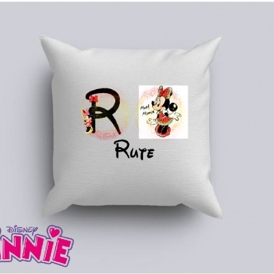 Capa de Almofada Personalizada Alfabeto Disney Menina
