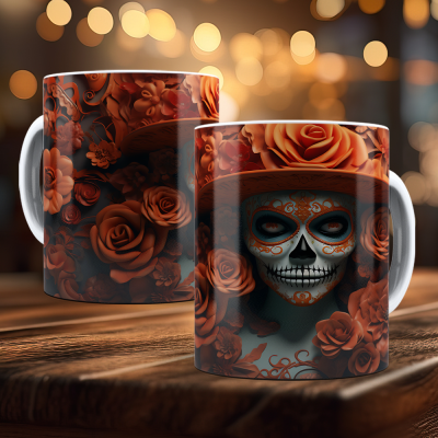 Caneca Dia dos Mortos