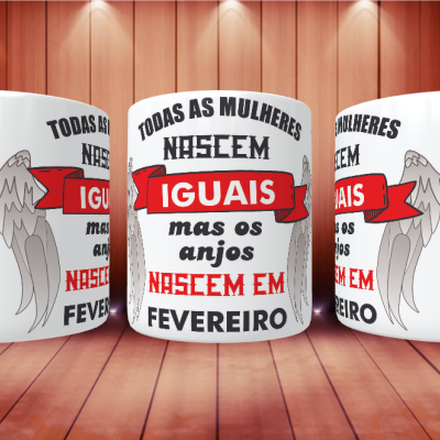 Caneca Aniversário Mulheres