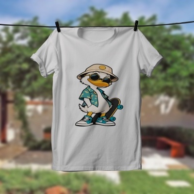 T-Shirt Pato com Atitude - 10 Modelos à Escolha