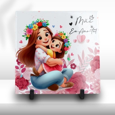 Azulejo Mãe Eu Amo-te Azulejo Mãe Eu Amo-te
