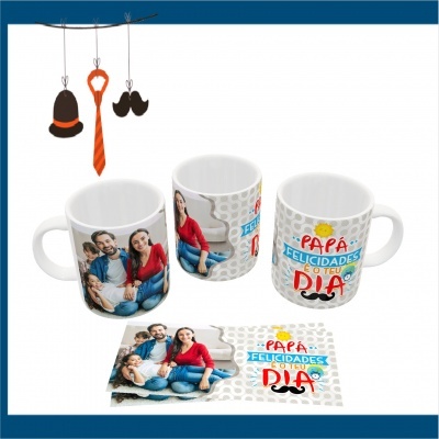 Caneca Dia do Pai Personalizada com Foto