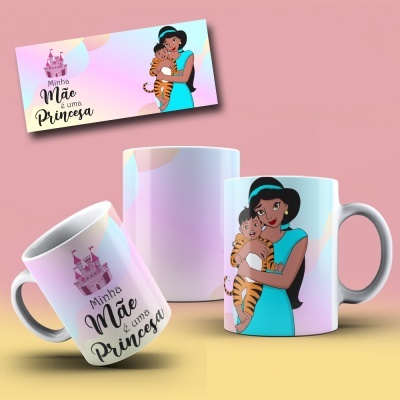 Caneca Mãe Princesa - 11 Imagens