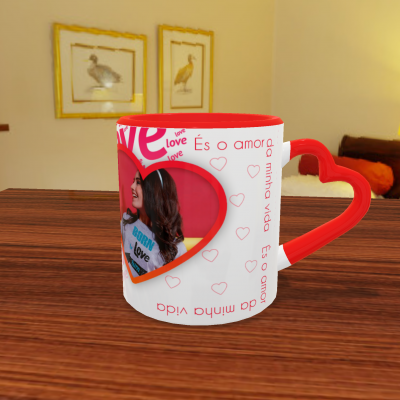 Canecas Namorados Texto e Fotos - 12 Temas