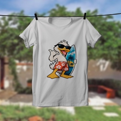 T-Shirt Pato com Atitude - 10 Modelos à Escolha