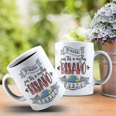 Caneca Bisavós Gratidão