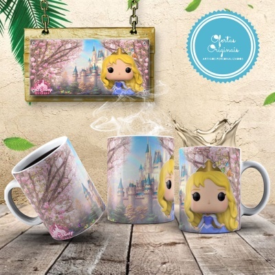 Canecas Coleção Funko POP!  Princesas Disney