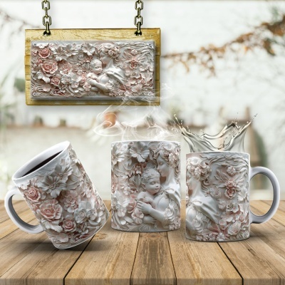 Caneca Mãe Mármore