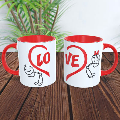 Par de Canecas Namorados Casais