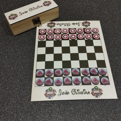 Jogo das Damas Personalizado