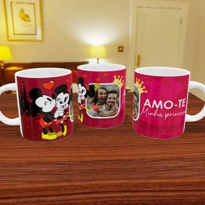 Canecas Namorados Mickey e Minnie - 12 Temas