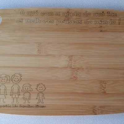 Tábua de Cozinha Personalizada 