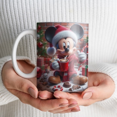 Caneca Natal Mickey