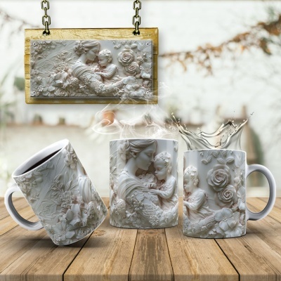 Caneca Mãe Mármore