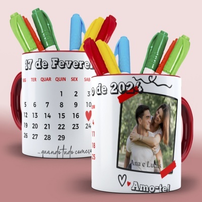 Caneca Quando tudo começou...