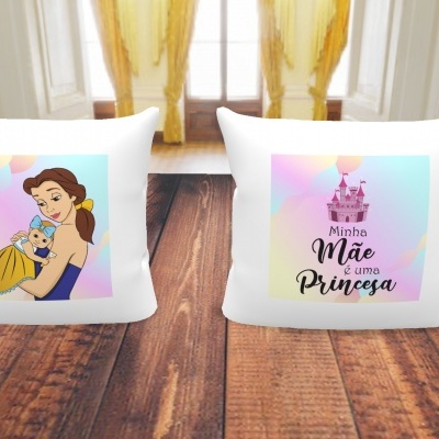 Capa de Almofada Mãe Princesa