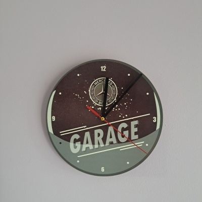 Relógio de Parede em MDF Mercedes