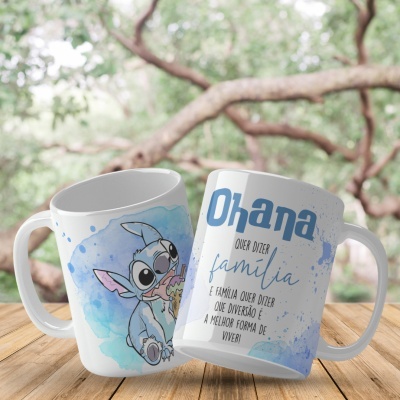Canecas Stitch Ohana