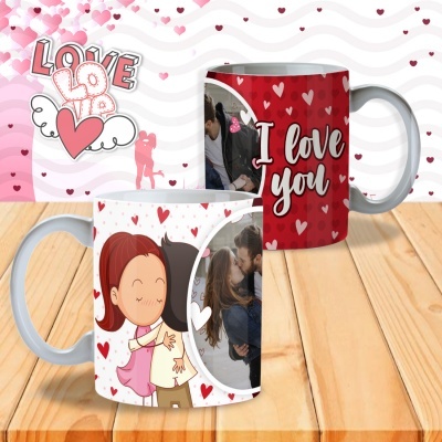 Canecas Namorados I Love You  - 12 Temas