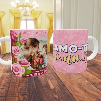Caneca Dia da Mãe - 12 Imagens