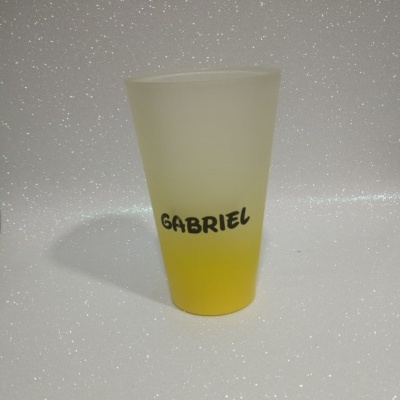 Copo de Vidro Vidro fosco