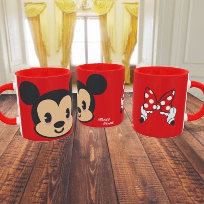 Canecas Mickey e Minnie - 24 Imagens