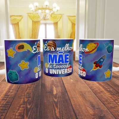 Caneca Dia da Mãe - 10 Imagens