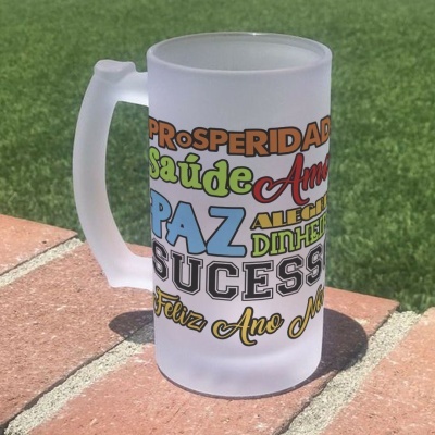 Caneca de Cerveja Ano Novo